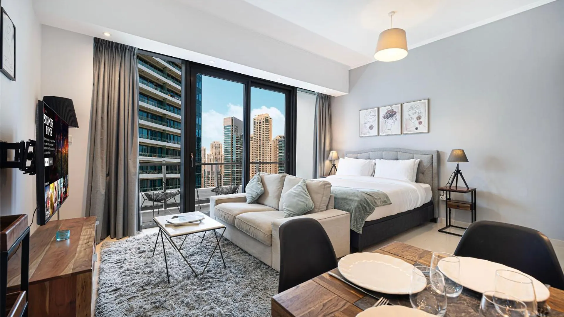 High-Floor Marina View - Balcony, Pool And Gym Apartment Dubai